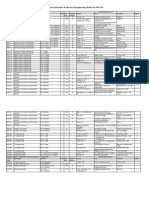 Electronic Engineering Booklist