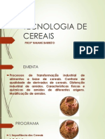 Tecnologia de Cereais Aula 1