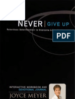 Never Give Up Workbook