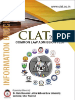 CLAT-2015 Information Brochure