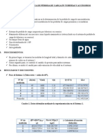 Informe de Práctica de Pérdida de Carga en Tuberías y Accesorios