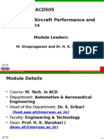 Module Code: ACD505 Module Title: Aircraft Performance and Flight Dynamics