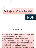 Peritaje e Informe