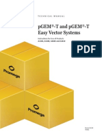 Pgem-T and Pgem-T Easy Vector Systems Protocol