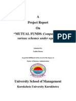 Report On Mutual Fund PDF