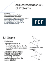 3.0 State Space Representation of Problems