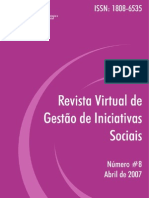 Revista Virtual de Gestão de Iniciativas Sociais - Edição Especial Sobre Educação Infantil