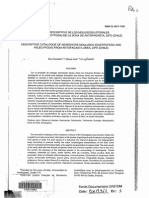 Catálogo Descriptivo de Los Moluscos Litorales (Gastropoda y Pelesypoda) de La Zona de Antofagasta.