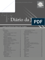 Diário Da Justiça Eletrônico - Data Da Veiculação - 15-07-2015