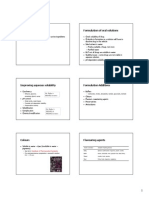 Oral Formulations