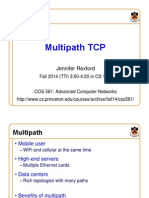 Multipath TCP: Jennifer Rexford