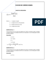 Correcciones de Las Mediciones Con Wincha