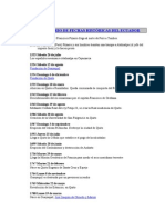 CALENDARIO DE FECHAS HISTÓRICAS DEL ECUADOR y Vestimenta D Culturas