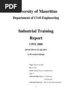 Industrial Training Report - Jeedaran A.