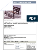 2134-DN03BCD-MT-05 Phase DN03BCD Timber and Cast Iron Bench (Rev P1)