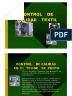 Control de Calidad Textil