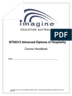 Advanced Diploma of Hospitality Course Handbook