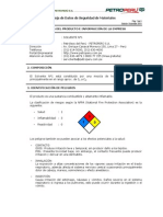 MSDS - Solvente