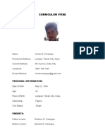 Curriculum Vitae