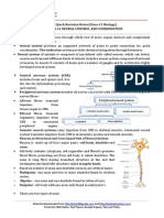 11 Biology Notes ch21 Neural Control and Coordination PDF