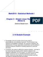 Math2010 - Statistical Methods I: Stefanie Biedermann