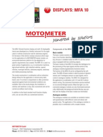 Multi-Functional Display MFA 10