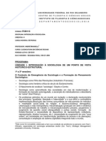 FCB113-Introducao A Sociologia Licenciatura