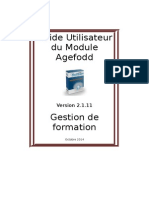 Manuel Utilisation - Agefodd - FR