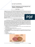 An Application of DMAIC Methodology For Increasing The Yarn Quality in Textile Industry