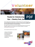 Ipswich DYE Volunteer Pack