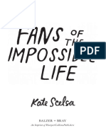 Chatper Sampler: FANS OF THE IMPOSSIBLE LIFE by Kate Scelsa