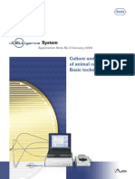 System: Culture and Monitoring of Animal Cells Basic Techniques