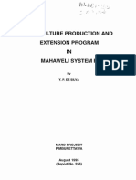 Agriculture Production and Extension Program: Mard Project Pimburettawa