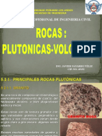 II - Roca Plutonicas Volcanicas