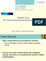 Chapter Four The Three-Dimensional Structure of Proteins: Mary K. Campbell Shawn O. Farrell