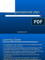 Organizational Plan