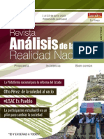 Revista Análisis de La Realidad Nacional USAC