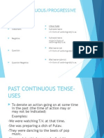 Past Continuous Tense