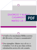 Divorcio y Nuevo Casamiento