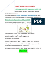 LP7 Travail Et Énergie Potentielle