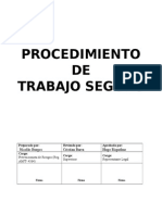 Procedimiento Trabajo de Coversion Tocones A Leña