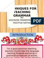 Techniques For Teaching Grammar