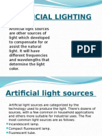 Artificial Lighting