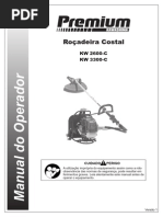 Manual Rocadeira Linha Premium - Costal - V1