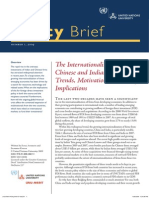 The Internationalization of Chinese and Indian Firms: Trends, Motivations and Policy Implications