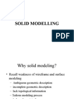 Solid Modeling Techniques