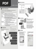 MT6050i MT8050i: Installation Instruction