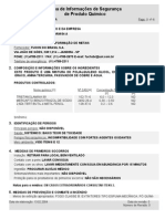 FISPQ - Plantoform 54 A em Português