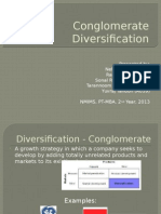 Conglomerate Diversification