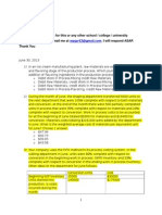 WGU CMO1 Pre-Assessment Cost Accounting 44 MCQs